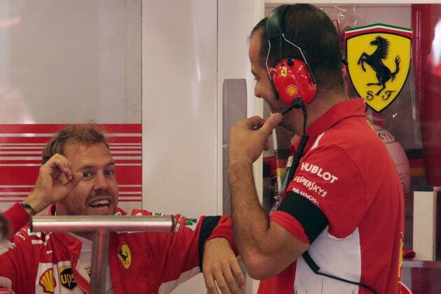 FORMULA 1 - Hungarian GP BUDAPEST,HUNGARY,28.JUL.18 - MOTORSPORTS, FORMULA 1 - Grand Prix of Hungary, Hungaroring, practice and qualifying. Image shows Sebastian Vettel (GER Ferrari). GEPAxpictures xFritzxMueller