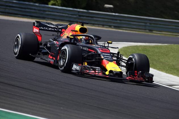 Photo4 LaPresse 28 07 2018 Budapest, Hungary Grand Prix Formula One Hungary 2018 In the pic: Daniel Ricciardo (AUS) Red Bull Racing RB14  Copyright: xPhoto4 LaPressex