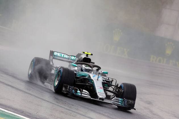 FORMULA 1 - Hungarian GP BUDAPEST,HUNGARY,28.JUL.18 - MOTORSPORTS, FORMULA 1 - Grand Prix of Hungary, Hungaroring, practice and qualifying. Image shows Valtteri Botas (FIN Mercedes GP). GEPAxpictures xFritzxMueller