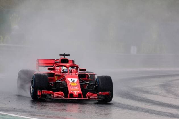 FORMULA 1 - Hungarian GP BUDAPEST,HUNGARY,28.JUL.18 - MOTORSPORTS, FORMULA 1 - Grand Prix of Hungary, Hungaroring, practice and qualifying. Image shows Sebastian Vettel (GER Ferrari). GEPAxpictures xFritzxMueller