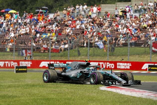 Motorsports: FIA Formula One World Championship WM Weltmeisterschaft 2018, Grand Prix of Hungary, 77 Valtteri Bottas (FIN, Mercedes AMG Petronas Motorsport), Budapest Hungary
