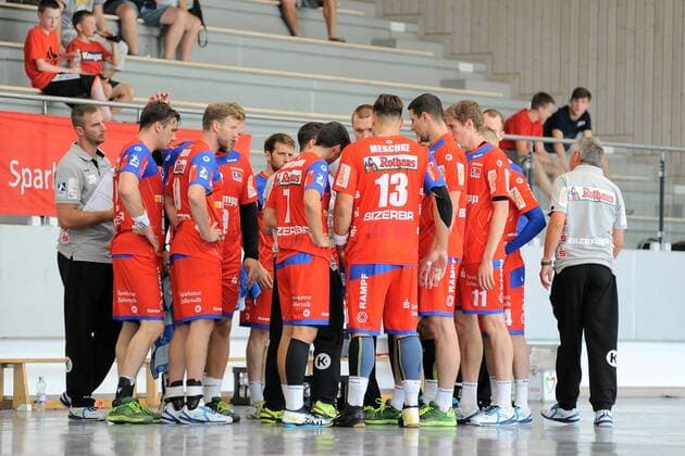 Time Out Balingen Handball, Maenner, Vorbereitungsturnier, 54.Sparkassen-Cup,Altensteig,Spiel um Platz5, 29.07.2018, Foto:TBaur Eibner TSV Otmar St.Gallen vs. HBW Balingen-Weilstetten Esslingen Copyright: xEIBNER TobiasxBaurx EP_TBR