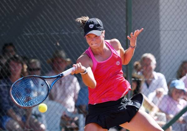Tennis Frauen ITF Tour AHG BMW Cup Bildechingen 2018 29.07.2015 FINALE Katharina Gerlach (GER) Foto: Pressefoto ULMER Markus Ulmer xxNOxMODELxRELEASExx