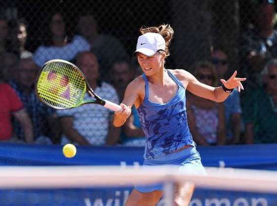 Tennis Frauen ITF Tour AHG BMW Cup Bildechingen 2018 29.07.2015 FINALE Katarzyna Piter (POL) Foto: Pressefoto ULMER Markus Ulmer xxNOxMODELxRELEASExx