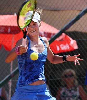 Tennis Frauen ITF Tour AHG BMW Cup Bildechingen 2018 29.07.2015 FINALE Katarzyna Piter (POL) Foto: Pressefoto ULMER Markus Ulmer xxNOxMODELxRELEASExx