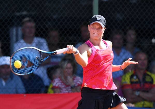 Tennis Frauen ITF Tour AHG BMW Cup Bildechingen 2018 29.07.2015 FINALE Katharina Gerlach (GER) Foto: Pressefoto ULMER Markus Ulmer xxNOxMODELxRELEASExx