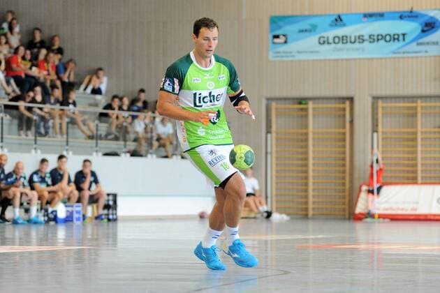 Nils Torbruegge (HSG Wetzlar 18) Handball, Maenner, Vorbereitungsturnier, 54.Sparkassen-Cup,Altensteig,Spiel um Finale, 29.07.2018, Foto:TBaur Eibner FrischAuf Goeppingen vs. HSG Wetzlar Esslingen Copyright: xEIBNER TobiasxBaurx EP_TBR
