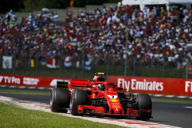 Motorsports: FIA Formula One World Championship WM Weltmeisterschaft 2018, Grand Prix of Hungary, 7 Kimi Raikkonen (FIN, Scuderia Ferrari), Budapest Hungary
