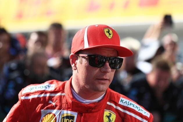 29th July 2018, Hungaroring, Mogyorod, Hungary; Hungarian Formula One Grand Prix, race day; Scuderia Ferrari, Kimi Raikkonen finished in 3rd place on podium  ActionPlus12051635 Octane