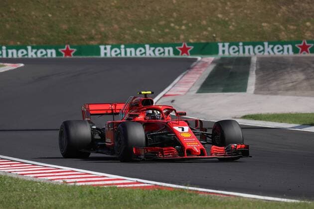 Photo4 LaPresse 29 07 2018 Budapest, Hungary Grand Prix Formula One Hungary 2018 In the pic: Kimi Raikkonen (FIN) Scuderia Ferrari SF71H  Copyright: xPhoto4 LaPressex