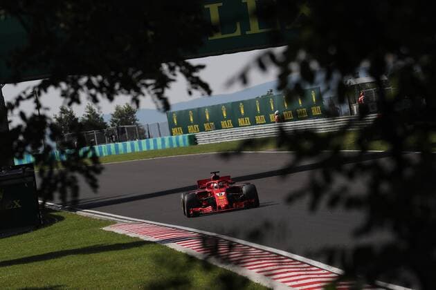 Photo4 LaPresse 29 07 2018 Budapest, Hungary Grand Prix Formula One Hungary 2018 In the pic: Sebastian Vettel (GER) Scuderia Ferrari SF71H  Copyright: xPhoto4 LaPressex