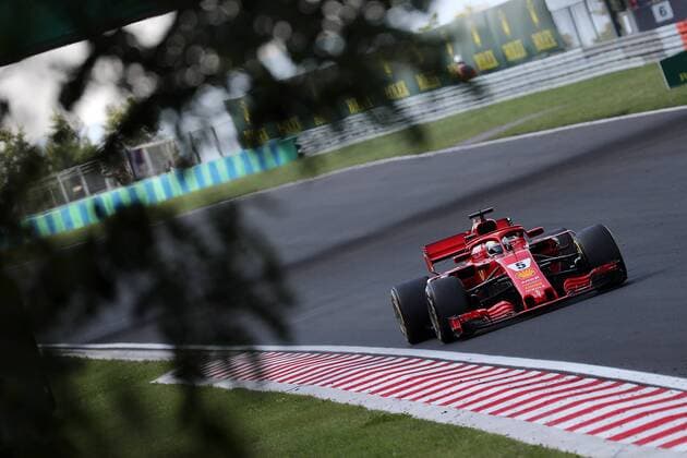 Photo4 LaPresse 29 07 2018 Budapest, Hungary Grand Prix Formula One Hungary 2018 In the pic: Sebastian Vettel (GER) Scuderia Ferrari SF71H  Copyright: xPhoto4 LaPressex