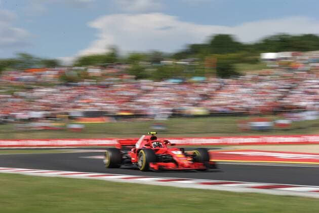 Photo4 LaPresse 29 07 2018 Budapest, Hungary Grand Prix Formula One Hungary 2018 In the pic: Kimi Raikkonen (FIN) Scuderia Ferrari SF71H  Copyright: xPhoto4 LaPressex