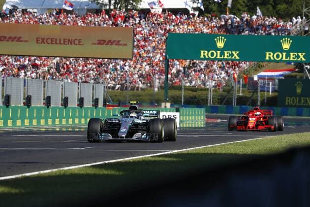 Motorsports: FIA Formula One World Championship WM Weltmeisterschaft 2018, Grand Prix of Hungary, 77 Valtteri Bottas (FIN, Mercedes AMG Petronas Motorsport), Budapest Hungary