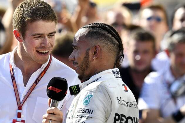 Motorsports: FIA Formula One World Championship WM Weltmeisterschaft 2018, Grand Prix of Hungary, Paul di Resta, 44 Lewis Hamilton (GBR, Mercedes AMG Petronas Motorsport), Budapest Hungary