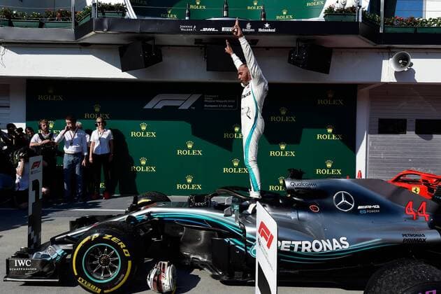 Lewis Hamilton; Mercedes Grand Prix, formula 1 GP, Ungarn in Budapest, 29.07.2018 Photo:mspb Jerry Andre Lewis Hamilton; formula 1 GP, Ungarn 2018
