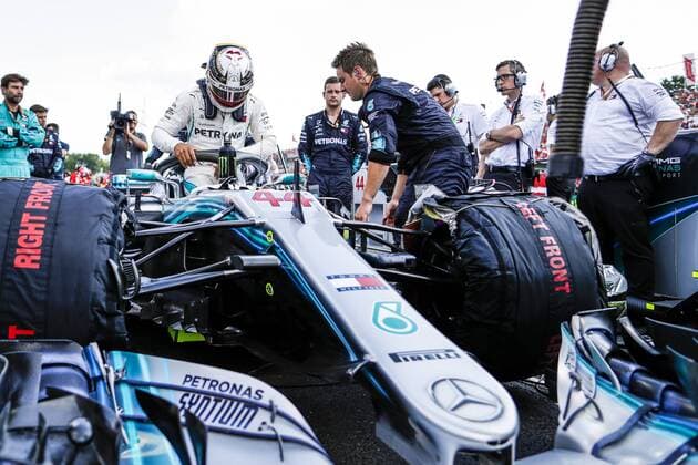 Motorsports: FIA Formula One World Championship WM Weltmeisterschaft 2018, Grand Prix of Hungary, 44 Lewis Hamilton (GBR, Mercedes AMG Petronas Motorsport), Budapest Hungary