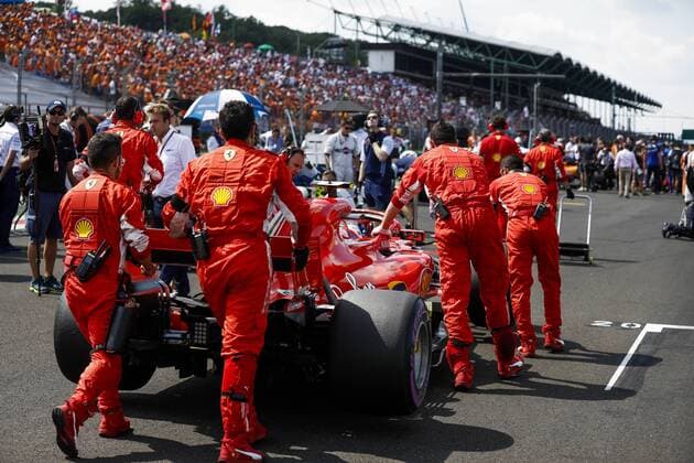 Motorsports: FIA Formula One World Championship WM Weltmeisterschaft 2018, Grand Prix of Hungary, 7 Kimi Raikkonen (FIN, Scuderia Ferrari), Budapest Hungary