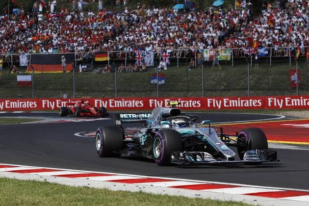 Carrera del GP de F1 de Hungría en el circuito de Hugaroring. En la imagen, Valtteri Bottas.Race of Hungarian F1 GP at Hungaroring circuit. In this picture, Valtteri Bottas.  RV RACING PRESS