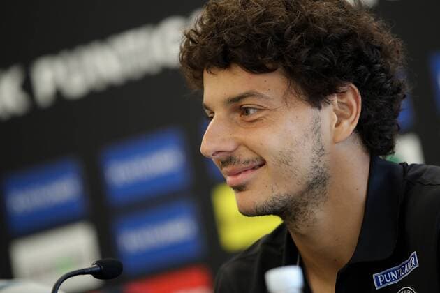 SOCCER - UEFA CL quali, Ajax vs Sturm GRAZ,AUSTRIA,31.JUL.18 - SOCCER - UEFA Champions League qualification, SK Sturm Graz vs AFC Ajax Amsterdam, preview, press conference PK Pressekonferenz Sturm. Image shows Philipp Hosiner (Sturm). GEPAxpictures xChristianxWalgram