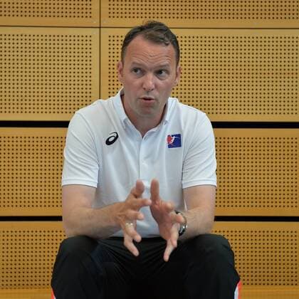 Handball, Herren, Saison 2018 19, Training Nationalmannschaft Japan, Dagur Sigrundsson (Cheftrainer Japan), 31.07.18, Copyright: xMichaelxHundtx xMatthiasxKochx