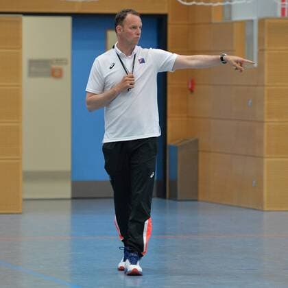 Handball, Herren, Saison 2018 19, Training Nationalmannschaft Japan, Dagur Sigrundsson (Cheftrainer Japan), 31.07.18, Copyright: xMichaelxHundtx xMatthiasxKochx
