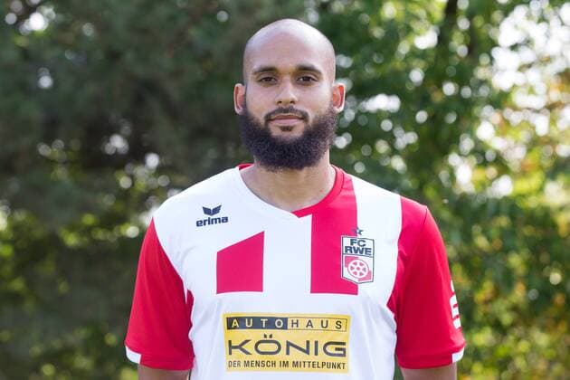 Erfurt , 010818 , Fussball Regionalliga FC Rot Weiss Erfurt , Portraittermin , Im Bild: Francis Adomah