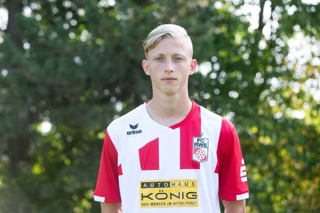 Erfurt , 010818 , Fussball Regionalliga FC Rot Weiss Erfurt , Portraittermin , Im Bild: Patrick Hädrich