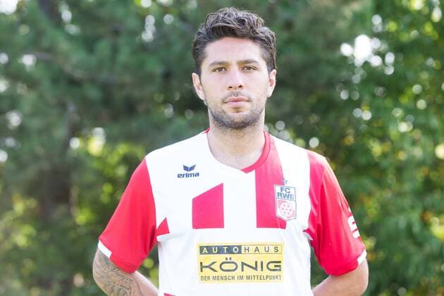 Erfurt , 010818 , Fussball Regionalliga FC Rot Weiss Erfurt , Portraittermin , Im Bild: Andis Shala