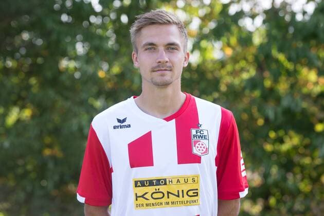 Erfurt , 010818 , Fussball Regionalliga FC Rot Weiss Erfurt , Portraittermin , Im Bild: Morten Rüdiger