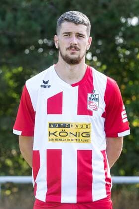 Erfurt , 010818 , Fussball Regionalliga FC Rot Weiss Erfurt , Portraittermin , Im Bild: Quentin Fouley