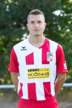 Erfurt , 010818 , Fussball Regionalliga FC Rot Weiss Erfurt , Portraittermin , Im Bild: Daniel Rechberger