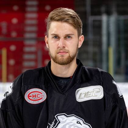 01.08.2018 - Eishockey - Saison 2018 2019 - DEL - Pressetermin: Thomas Sabo Ice Tigers Icetigers Nürnberg Portraits - ThHa - Luca Glaeser Gläser (98, Thomas Sabo Ice Tigers ) - Portrait, Einzelbild