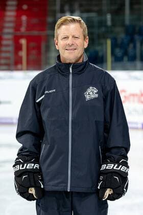 01.08.2018 - Eishockey - Saison 2018 2019 - DEL - Pressetermin: Thomas Sabo Ice Tigers Icetigers Nürnberg Portraits - ThHa - Kevin Gaudet (Cheftrainer, Headcoach, Thomas Sabo Ice Tigers ) - Portrait, Einzelbild