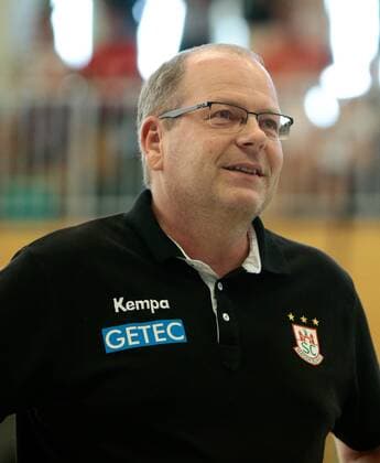 01.08.2018, xtgx, Handball Testspiel, SC Magdeburg - Japan, emspor, v.l. Marc-Henrik Schmedt (Magdeburg, Manager) Portrait, Porträt, Einzelbild Beetzendorf