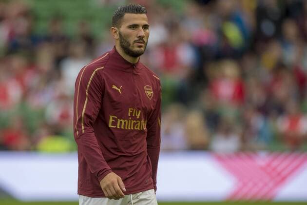 August 2, 2018 - Dublin, Ireland - Sead Kolasinac of Arsenal during the International Champions Cup match between Arsenal FC and Chelsea FC at Aviva Stadium in Dublin, Ireland on August 1, 2018 Arsenal v Chelsea - International Champions Cup  - ZUMAn230 20180802_zaa_n230_034 Copyright: xAndrewxSurmax