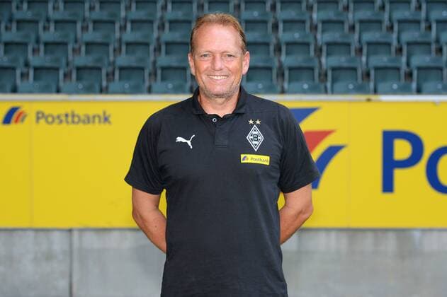 Fußball, Borussia Mönchengladbach Porträttermin Co-Trainer Dirk Bremser; VfL Borussia Mönchengladbach; 1. BL, 2018 2019