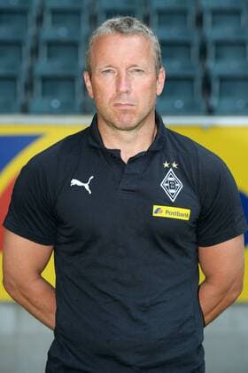 Fußball, Borussia Mönchengladbach Porträttermin Co-Trainer Frank Geideck; VfL Borussia Mönchengladbach; 1. BL, 2018 2019