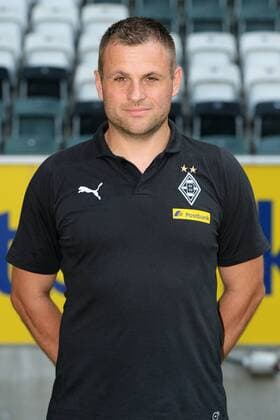 Fußball, Borussia Mönchengladbach Porträttermin Leitender Physiotherapeut Hendrik Schreiber; VfL Borussia Mönchengladbach; 1. BL, 2018 2019