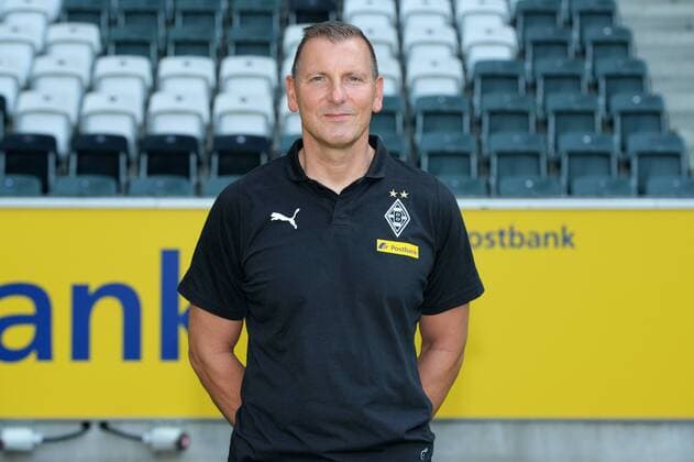 Fußball, Borussia Mönchengladbach Porträttermin Physiotherapeut Dirk Müller ; VfL Borussia Mönchengladbach; 1. BL, 2018 2019