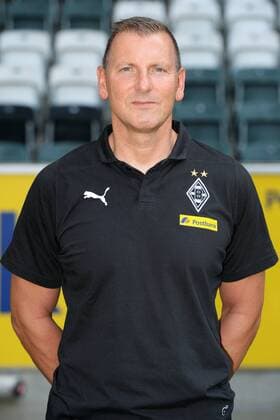 Fußball, Borussia Mönchengladbach Porträttermin Physiotherapeut Dirk Müller ; VfL Borussia Mönchengladbach; 1. BL, 2018 2019