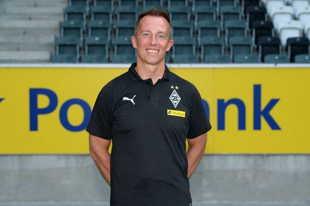 Fußball, Borussia Mönchengladbach Porträttermin Masseur Adam Szordykowski; VfL Borussia Mönchengladbach; 1. BL, 2018 2019