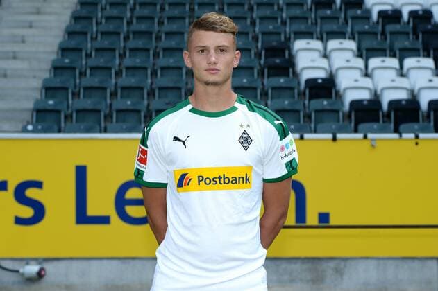 Fußball, Borussia Mönchengladbach Porträttermin Michael Cuisance; VfL Borussia Mönchengladbach; 1. BL, 2018 2019