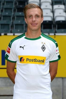 Fußball, Borussia Mönchengladbach Porträttermin Patrick Herrmann; VfL Borussia Mönchengladbach; 1. BL, 2018 2019