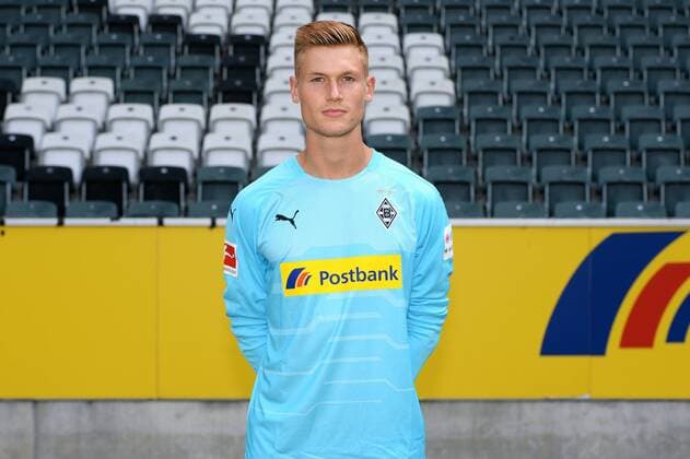 Fußball, Borussia Mönchengladbach Porträttermin Moritz Nicolas; VfL Borussia Mönchengladbach; 1. BL, 2018 2019
