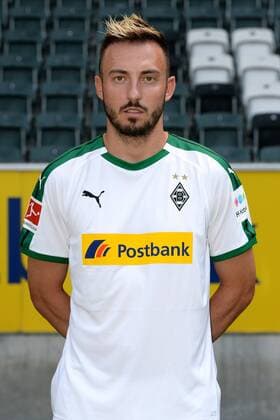 Fußball, Borussia Mönchengladbach Porträttermin Josip Drmic; VfL Borussia Mönchengladbach; 1. BL, 2018 2019