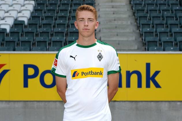 Fußball, Borussia Mönchengladbach Porträttermin Andreas Poulsen; VfL Borussia Mönchengladbach; 1. BL, 2018 2019