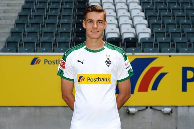 Fußball, Borussia Mönchengladbach Porträttermin Florian Neuhaus; VfL Borussia Mönchengladbach; 1. BL, 2018 2019