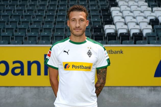 Fußball, Borussia Mönchengladbach Porträttermin Fabian Johnson; VfL Borussia Mönchengladbach; 1. BL, 2018 2019