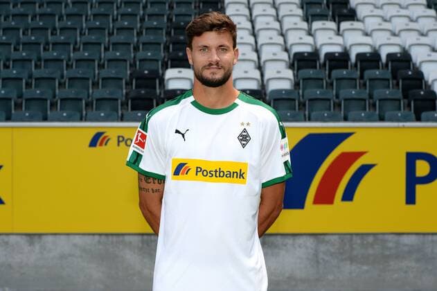 Fußball, Borussia Mönchengladbach Porträttermin Tobias Strobl; VfL Borussia Mönchengladbach; 1. BL, 2018 2019